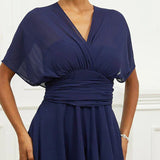 Brisa | Vestido Helena Midi Formal con Escote en V
